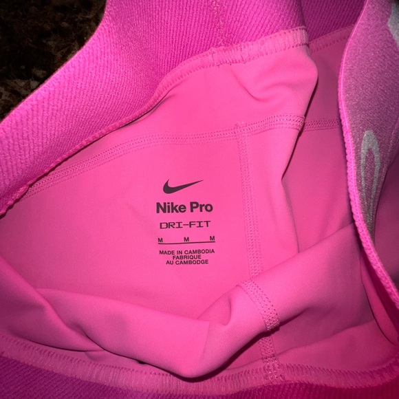 Nike Pro performance 3” Dri-FIT Bright Pink Short size MEDIUM NWOT - Picture 12 of 12